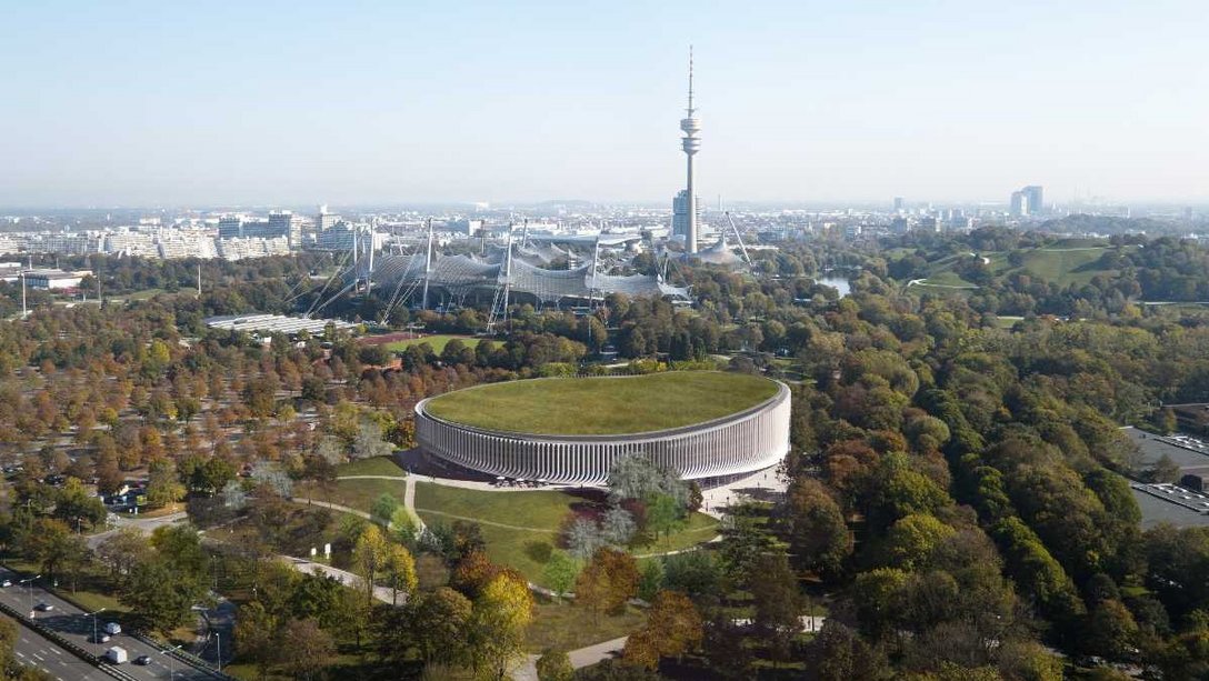 Visualisierung SAP Garden in München, Deutschland